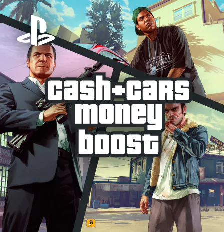 Cash + Cars PS4 (10 Mio. - 1 Mrd. GTA$)